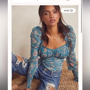 Free People Brunch Date Bodysuit